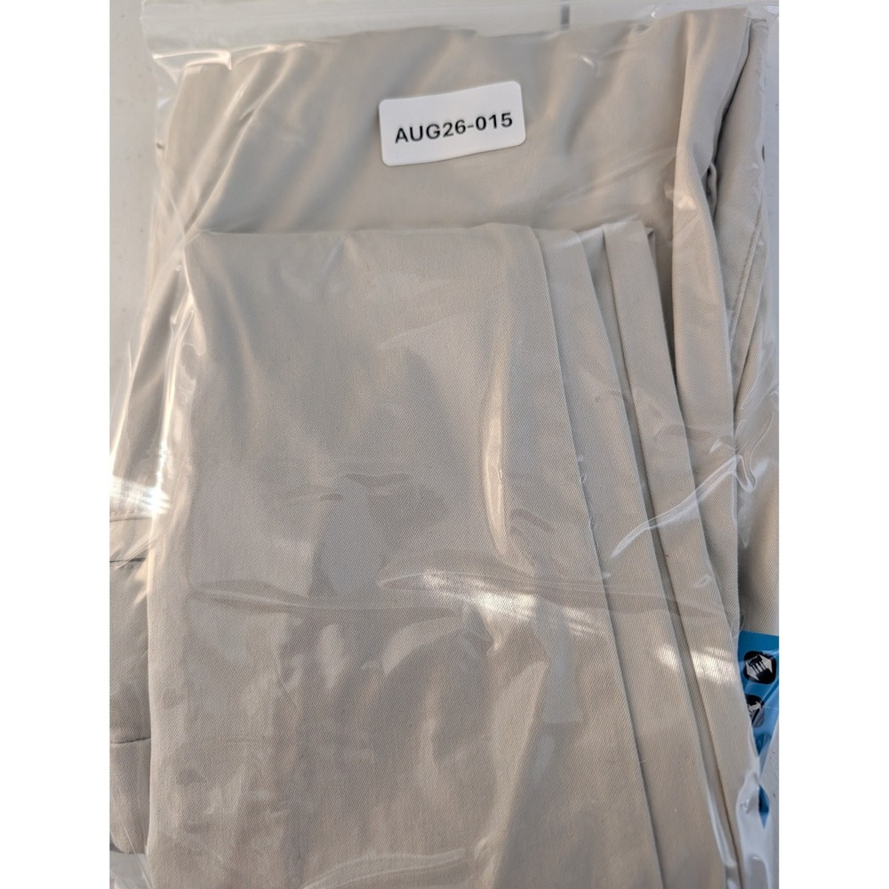 Lee Mens Motion Comfort Khaki Pleated Pants 46x32 Big & Tall Beige NWT 2014639 - Picture 15 of 15